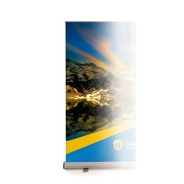 RollUp mit LED Laufschrift 83cm -, RollUp Systeme